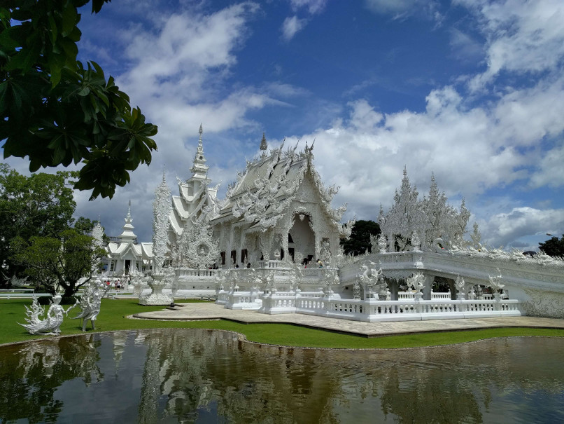 Weißer Temple