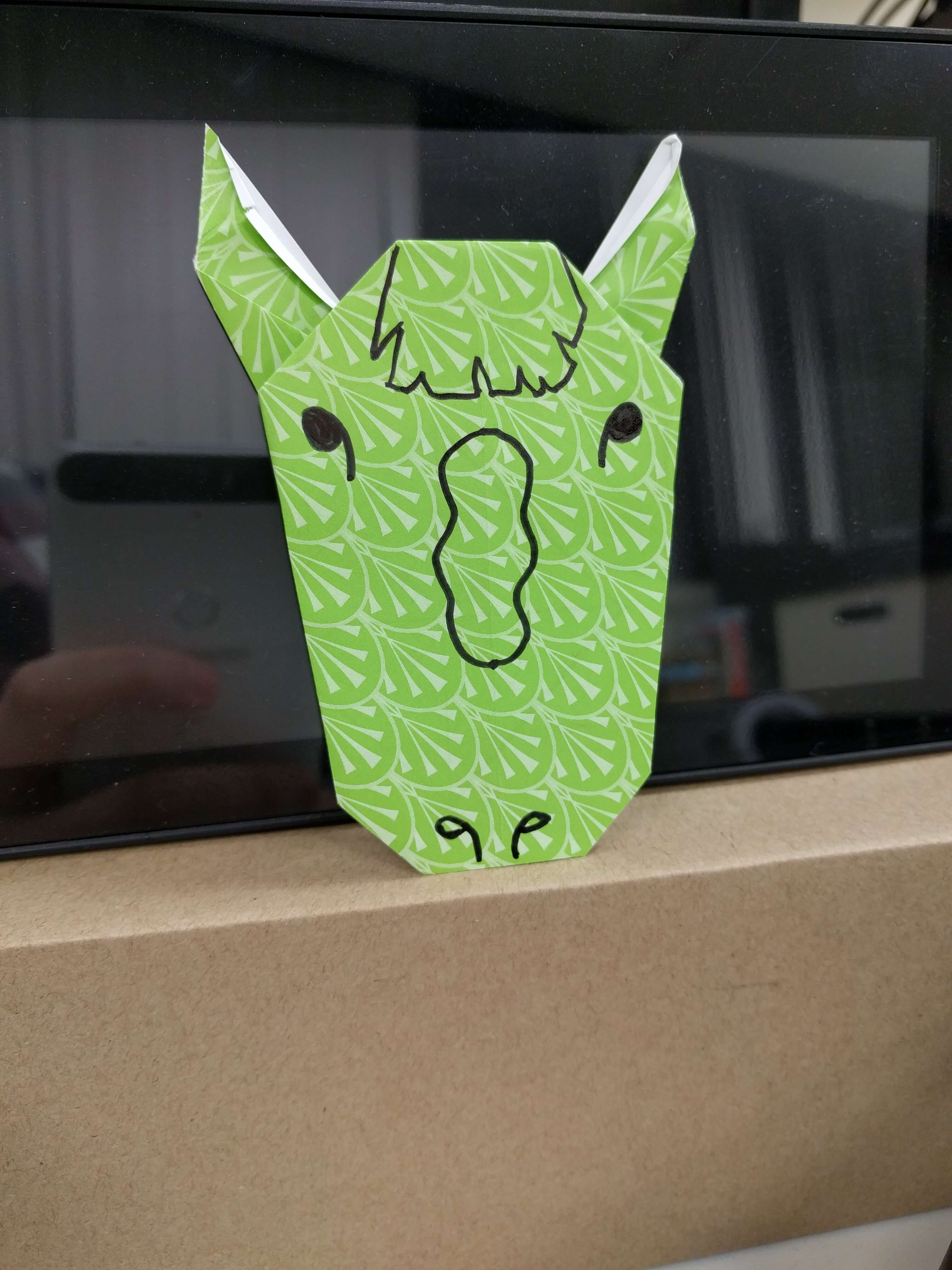 Origami Pferd